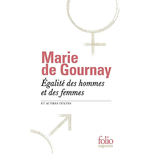 Egalité des hommes et des femmes : et autres textes · Occasion