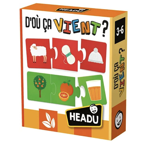 Puzzle "D'où ça vient " Headu