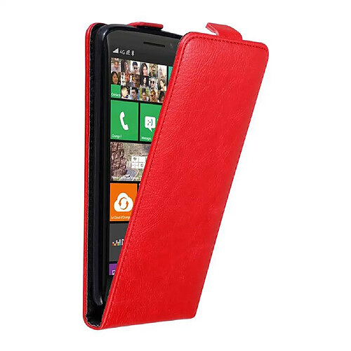 Cadorabo Coque Nokia Lumia 929 / 930 Etui en Rouge