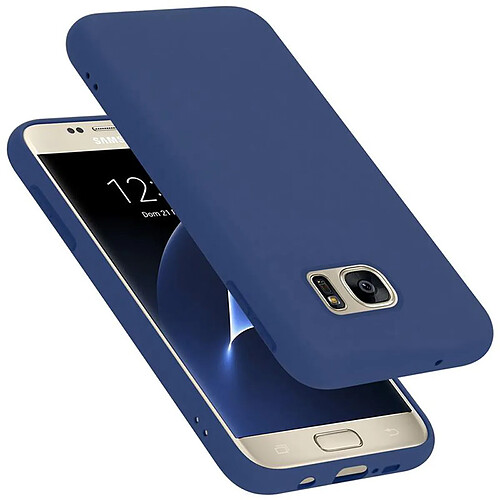 Cadorabo Coque Samsung Galaxy S7 Etui en Bleu