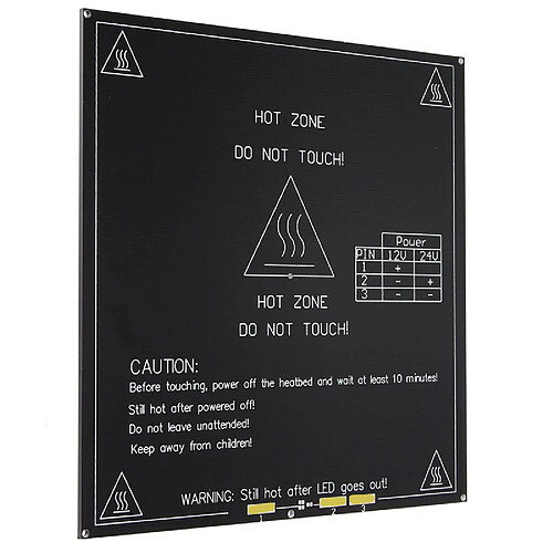 Aluminium PCB Heatbed