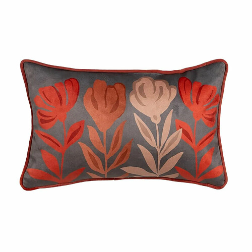 BigBuy Home Coussin Fleurs 45 x 30 cm