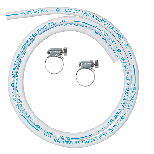 Ribimex Tuyau souple gaz propane et butane 1.5 m diam 6 x 12