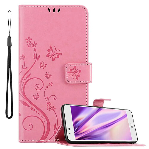 Cadorabo Coque LG K7 2016 Etui en Rose