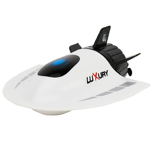 Universal Mini RC Submarine RC Jouet Télécommande Imperméable Plongée Cadeau de Noël Enfants Garçons | RC Submarine(blanche)