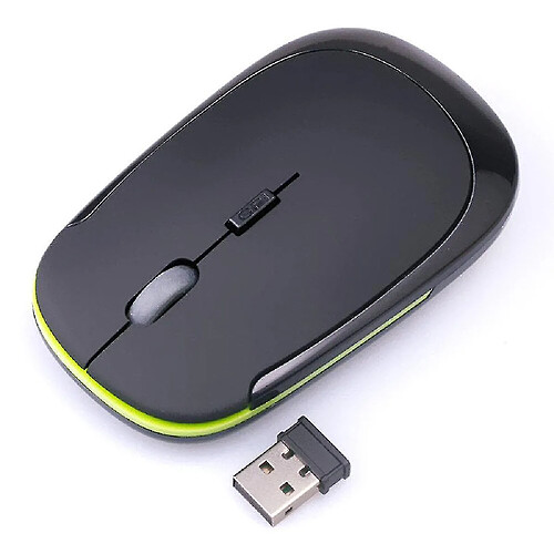 Universal 2,4 g mini souris sans fil portable portable ultra-mince souris ergonomique informatique souris 1600dpi entreprise