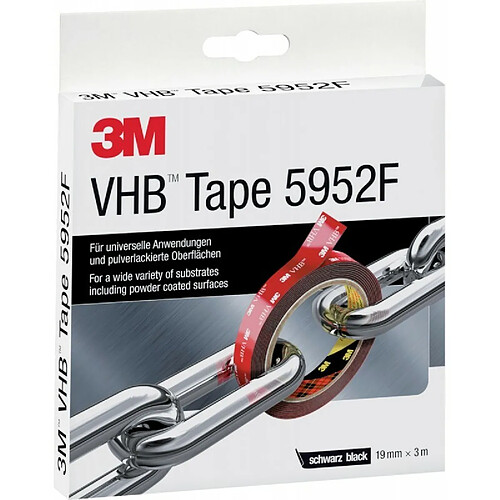 3M Ruban adhésif double face VhB 5952F, 19mm x 3m