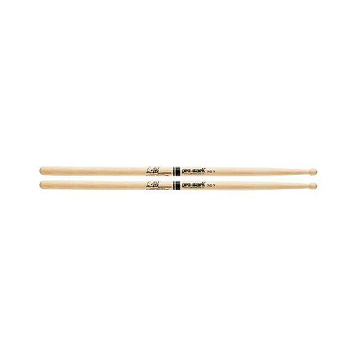 Pro Mark Paire de baguettes Hickory américain 707 Olive en bois Simon Phillips Autograph Import Royaume Uni