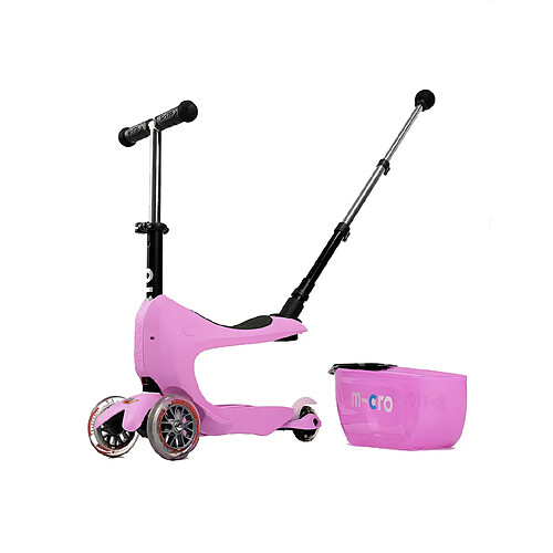 Micro Trottinette évolutive Mini 2Go Deluxe Rose