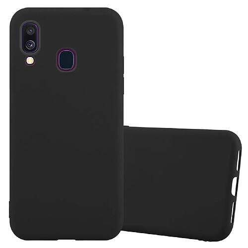 Cadorabo Coque Samsung Galaxy A40 Etui en Noir