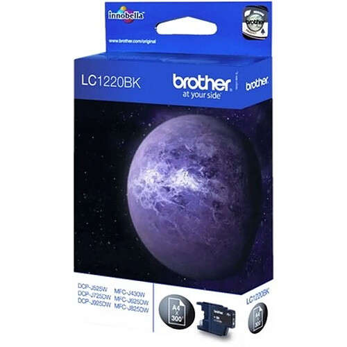 Brother LC-1220 Cartouche Noir LC1220BK (Mercure)