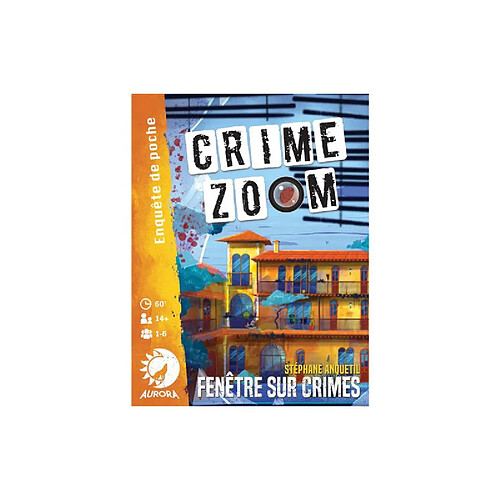 Jeu de stratégie Aurora Crime Zoom Fenêtre sur crime