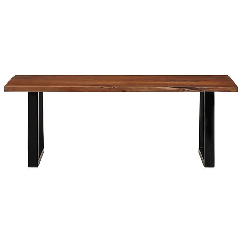 Maison Chic Table basse pour salon | Table à café marron miel 110x55x40 cm bois massif d'acacia -GKD96553