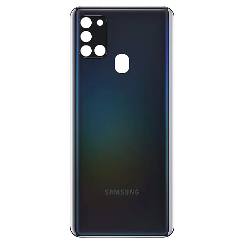 Cache Batterie Samsung Galaxy A21s Façade Arrière Originale Samsung Noir