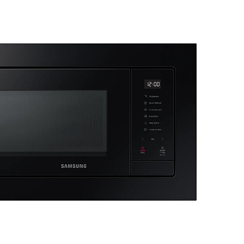 Samsung MS23A7318AK Intégré (placement) Micro-ondes uniquement 23 L 1150 W Noir