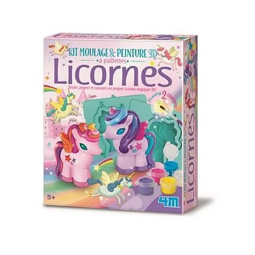 DTM kit de moulage licorne 3D