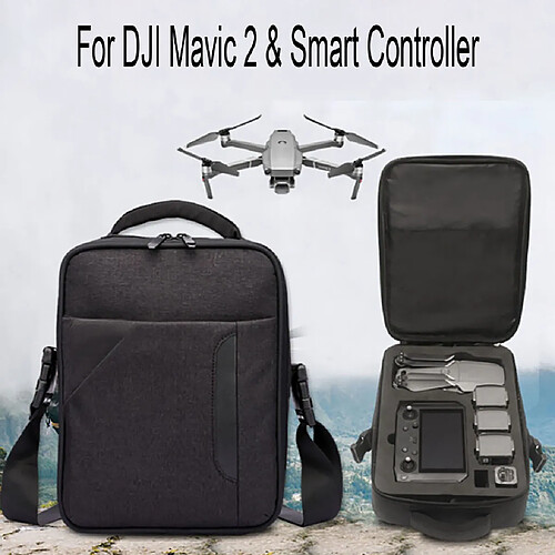 Sac à bandoulière de transport Sac de protection de stockage pour DJI 2 & Smart Mavic Controller