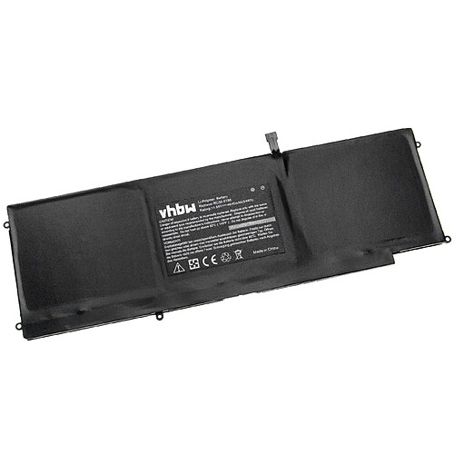 vhbw batterie compatible avec Razer Blade Stealth 12 5 inch, Blade Stealth 2016 RZ09-01962W11 laptop (4640mAh, 11.55V, Li-Ion, noir)