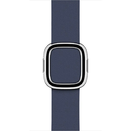 Apple Bracelet Boucle moderne Bleu Cuir 38/40 mm - Small - MJ5A2ZM/A