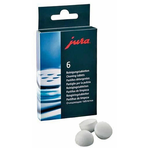 Jura 6 Pastilles De Nettoyage