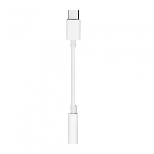 Amahousse Adaptateur Blanc Type C vers pris Jack (3.5mm)