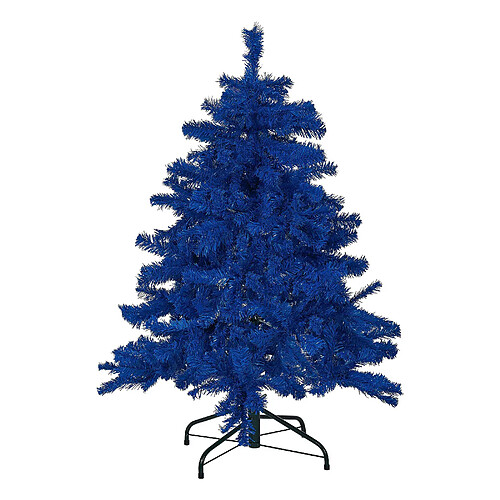 Beliani Sapin de Noël FARNHAM 120 cm Bleu