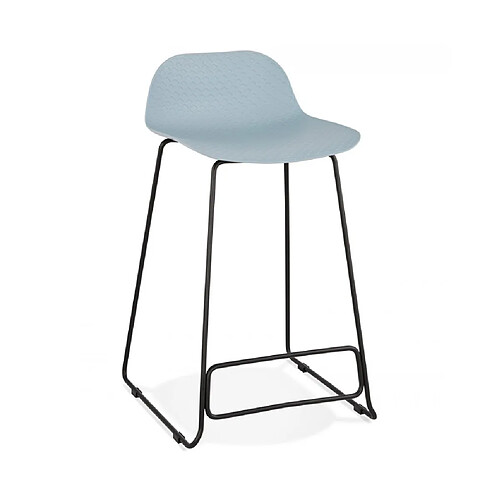 Kokoon Design Tabouret de bar design SLADE MINI BLUE 49x53x85 cm