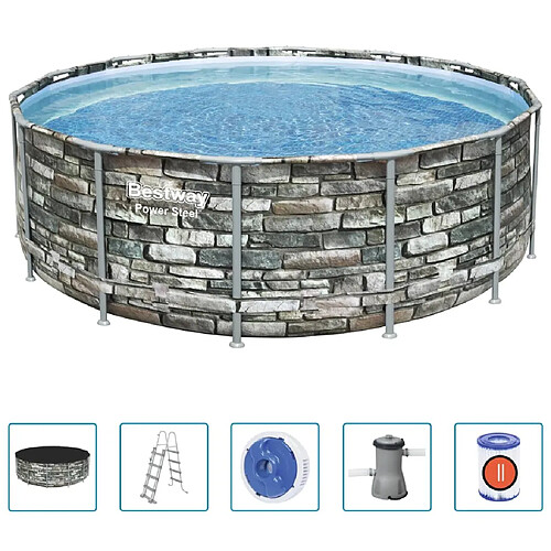 Bestway Piscine Power Steel 427x122 cm