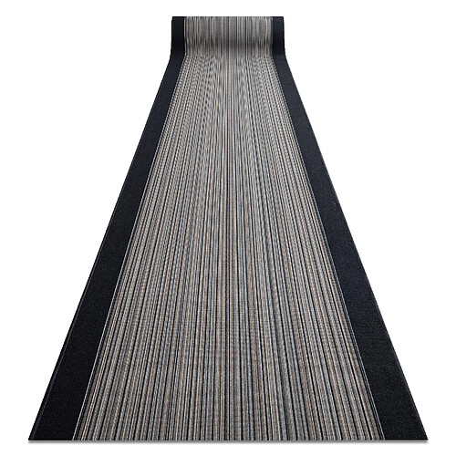 RUGSX TAPIS DE COULOIR ANTIDÉRAPANT CARNABY gris 80cm 80x200 cm