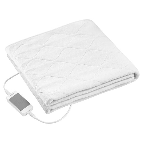 Chauffe-matelas électrique 70x150cm Housse de matelas thermique 3 Niveaux, 60, Blanc, Proficare, WUB 3060