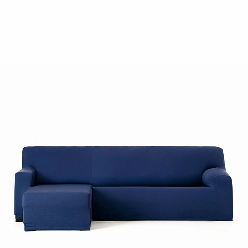 Housse pour chaise longue accoudoir long gauche Eysa BRONX Bleu 110 x 110 x 310 cm