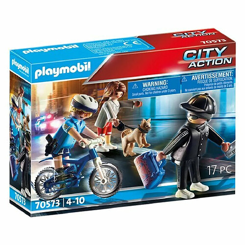 Playmobil® City Action Police Policière et voleur