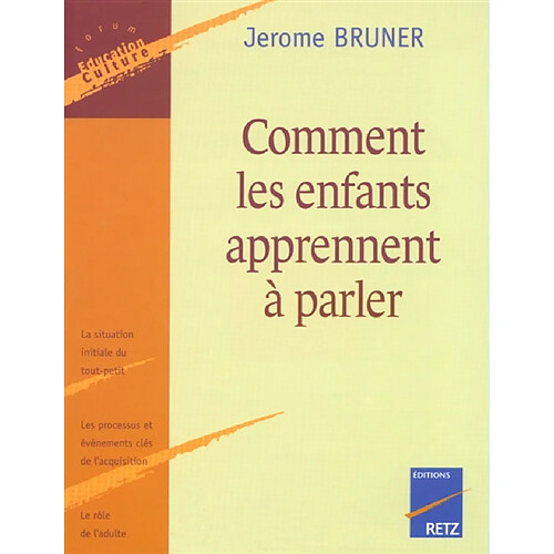 Comment les enfants apprennent à parler · Occasion