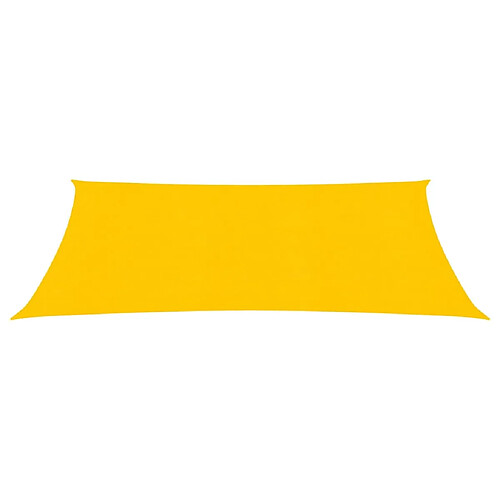 Helloshop26 Voile d'ombrage 160 g/m² 3 x 4 m PEHD jaune 02_0009126