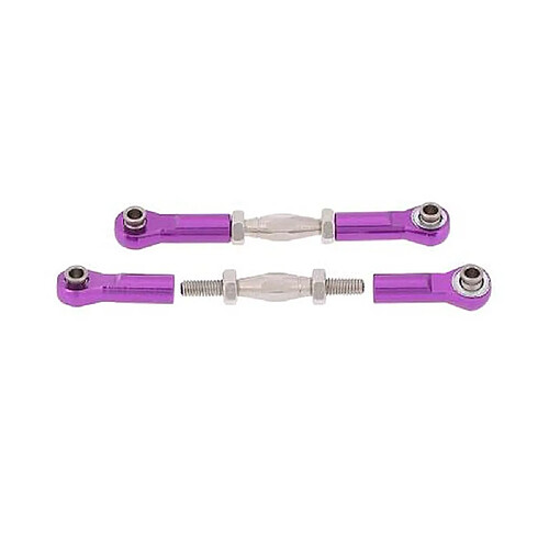 166017 Pièces De Mise à Niveau Violet Liaison Aluminium Servo Pour Hsp Rc 1:10 Voiture