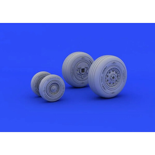 F-4J wheels for Academy - 1:48e - Eduard Accessories