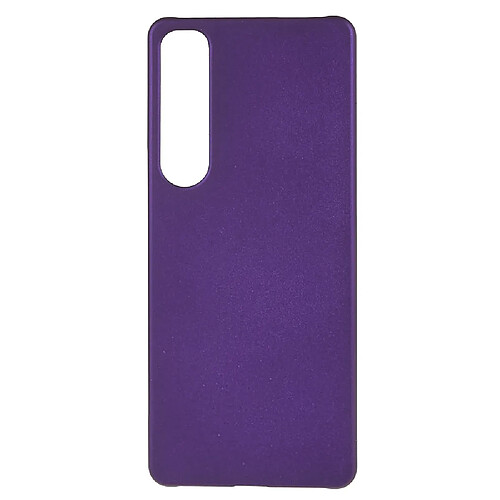 Coque en TPU anti-poussière, surface brillante, caoutchoutée violet pour votre Sony Xperia 1 IV