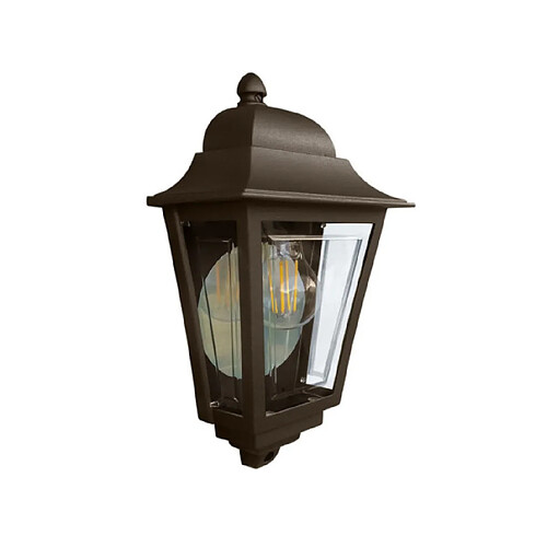 Elstead Lighting Applique murale extérieur Deco Polycarbonate transparent,aluminium Bronze