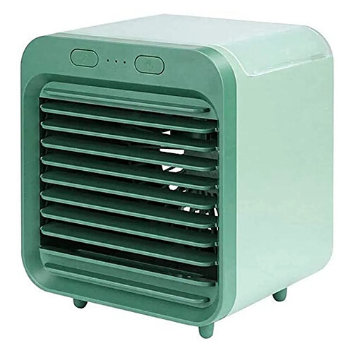 Ventilateur de Refroidisseur d'Air Évaporatif de Bureau de Climatiseur Refroidi à l'eau Portatif avec Humidificateur de Pulvérisation de Glacière pour le Bureau à Domicile