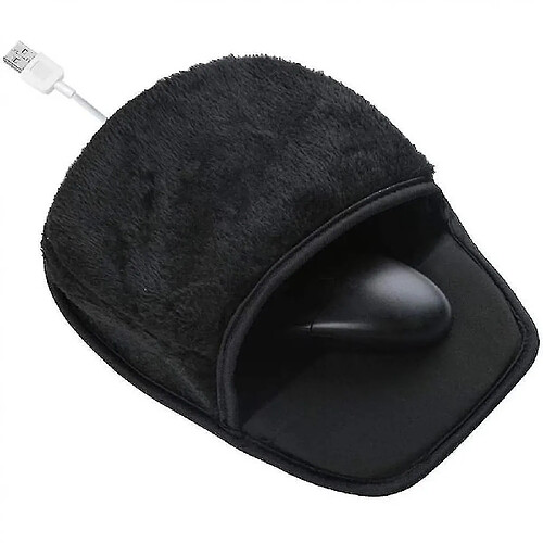 Universal Pad de souris USB USB USB - GRAND - PAD DE CHAUFFICATION ÉLECTRIQUE, (noir)