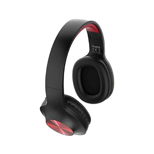 LENOVO - Casque Bluetooth HD116 noir/rouge