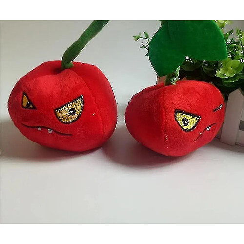 Universal Plantes vs zombies, 2 dragon fruit garping Doll pour jouet (rouge)