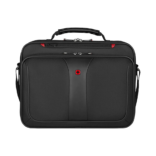 Wenger Sacoche pour Ordinateur Portable 16 Pouces Legacy Clamshell avec Porte-clés Noir