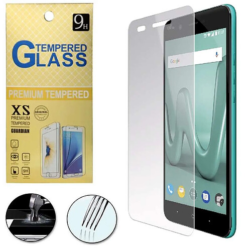 Htdmobiles Film de protection vitre verre trempe transparent pour Wiko Harry