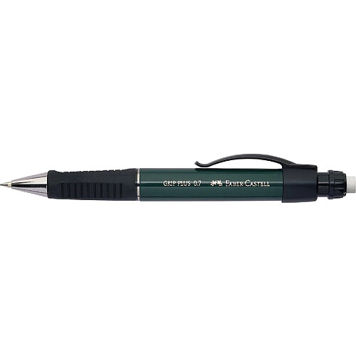 FABER-CASTELL Porte-mines GRIP PLUS 1307, vert-métallique ()