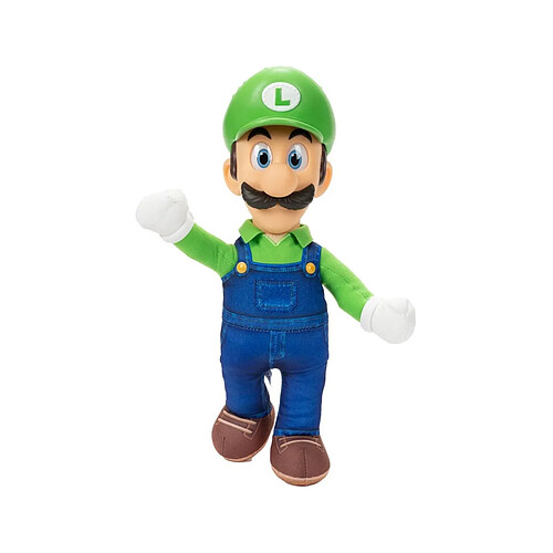 Jakks Pacific Super Mario Bros. le film - Peluche Luigi 30 cm