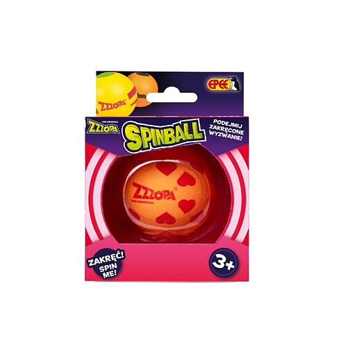 Ball Spinball orange and red BEST FRIENDS