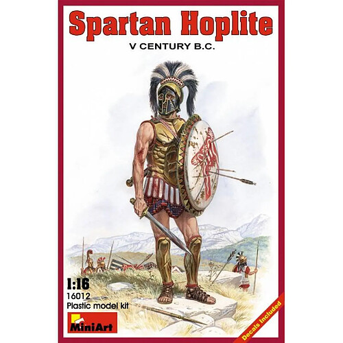 Mini Art Figurine Mignature Spartan Hoplite V Century B.c.