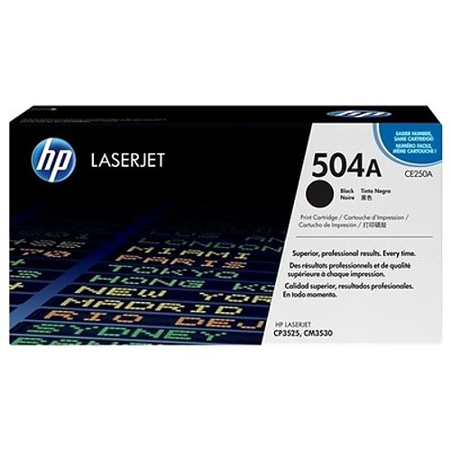 HP 504A Toner Noir CE250A