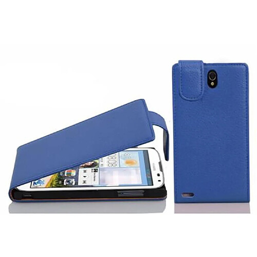 Cadorabo Coque Huawei ASCEND G610 Etui en Bleu